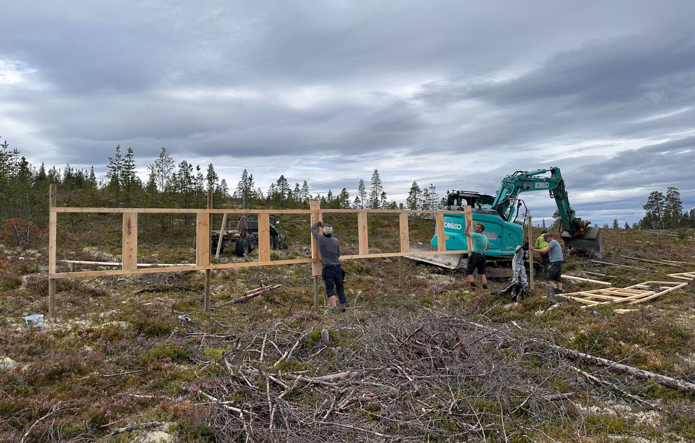 Arbeid på anlegget fortsetter